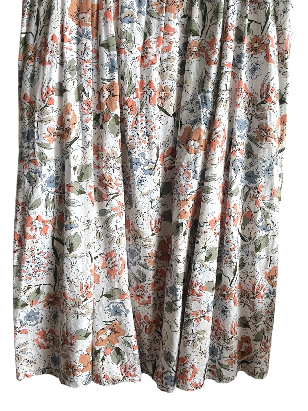 Mexx Summer Floral Smocked Back Sundress XL with Pockets - Picture 7 of 11